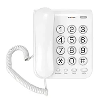 Телефон проводной Texet TX-262 серый
