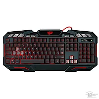 Клавиатура игровая Defender Doom Keeper GK-100DL RU, черный