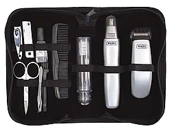 Триммер для усов и бороды Wahl Travel Kit Trimmer серый
