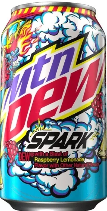 Газ.напиток Mountain Dew  Spark 355 мл США (12шт-упак)