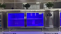 Холодильный стол со стеклом от +10 до +2. 1500*700 см. HC9-1570B