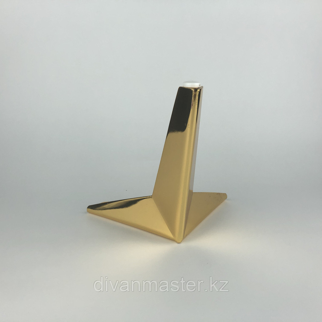 Ножка стальная с наклоном, для диванов и кресел, 15 см