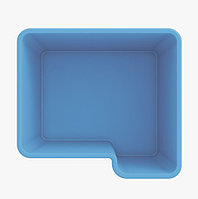 Композитный мини бассейн Купель ECOLINE 2,3х2,1х1,5 м
