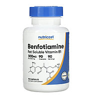 NutriCost бенфотиамин 300мг, 90 капсул