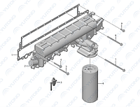 Масляный фильтр (1012-00532) для автобусов Yutong