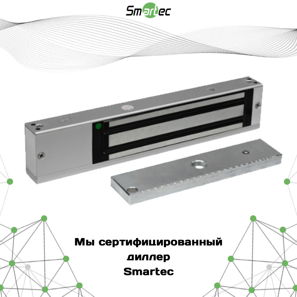Электромагнитный замок Smartec ST-EL320DL-SL