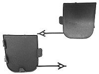 Заглушка под крюк в передний бампер на Chery Tiggo 7 Pro 2020-по н.в (SAT)