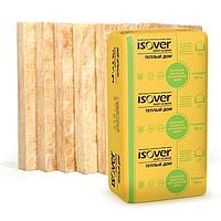 Минеральная вата (минвата) Теплоизоляция Isover Теплый Дом Плита 1170х610х50 мм на основе кварца 14 плит в