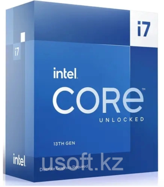 Процессор Intel Core i7-13700KF BX8071513700KFSRMB9 (16, 3.4 ГГц, 30 МБ, BOX)