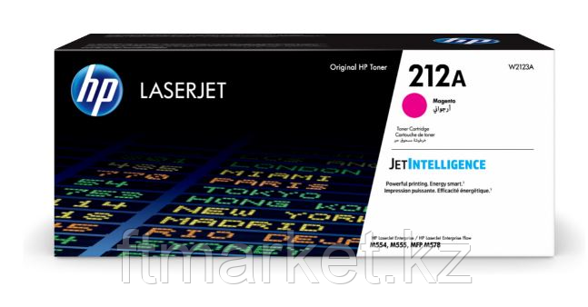 HP 212A Mgn Original LaserJet Toner Crtg для HP Color LaserJet M555/M554/M578, фото 1