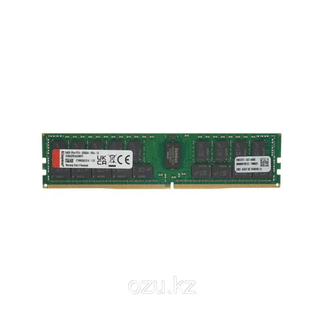 Модуль памяти Kingston Server Premier KSM32RD4/64MFR DDR4 64GB ECC Reg, фото 1