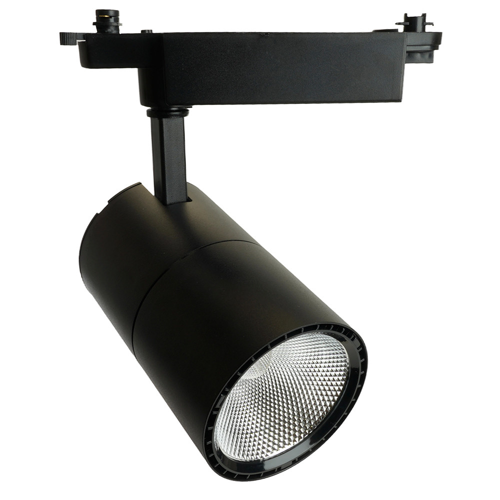 Светодиодный светильник Feron AL103 трековый однофазный на шинопровод 40W 4000K, 35 градусов, черный с, фото 1