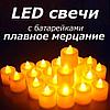Светодиодная свеча LED Candle [2шт.] (Зеленая со стаканом), фото 7