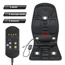 Массажная накидка на кресло с подогревом Massage Robotic Cusion {12/220В}, фото 3