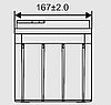 Аккумулятор WBR GPL 12650 (12В /65Ач) 350x167x179, фото 4