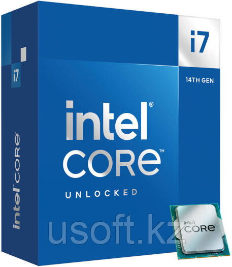Процессор Intel Core i7-14700 (up to 5.40 GHz, 33M Cache, LGA1700) box, фото 1