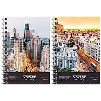 Записная книжка А6 120л., на гребне ArtSpace "Путешествия. Impressions and emotions"