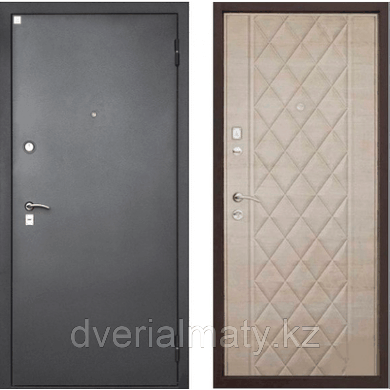 Дверь входная Алмаз Циркон Капучино, фото 1