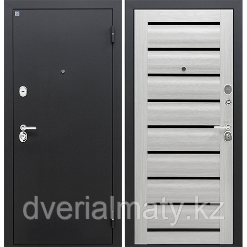 Дверь входная Almaz 11 Кипарис  Белый, фото 1