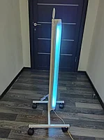 Бактерицидная кварцевая лампа на колёсах. Передвижной облучатель на 30 кв метров. Одноламповая