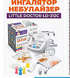 Ингалятор небулайзер компрессорный Little Doctor LD-212C в белом цвете, фото 6