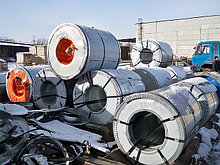 Сталь оцинкованная в рулоне 1250 х 0,6 мм