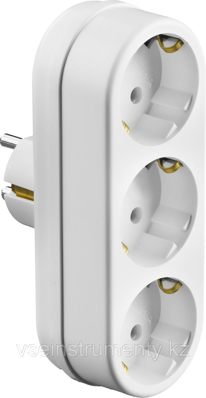 СИБИН 3 гнезда, сетевой разветвитель (55099-3), фото 1