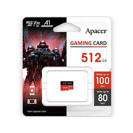 Карта памяти Apacer AP512GMCSX10U7-RAGC 512GB 2-022205, фото 3