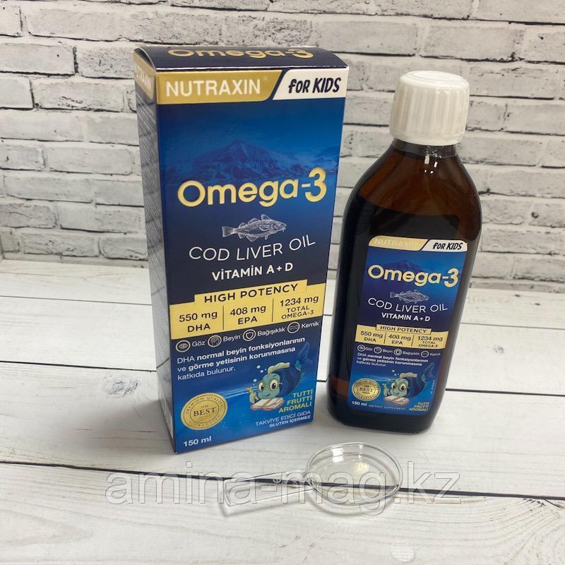 Nutraxin Omega 3 Детский сироп Омега 3