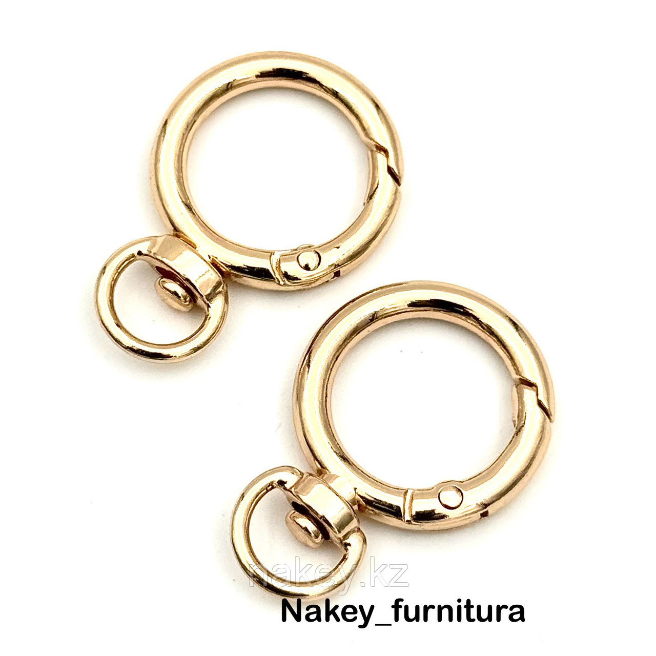 Кольцо-карабин для сумок (т-4мм) 034