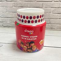 Vitago Kids жевательные конфеты с кальцием + витамином Д3