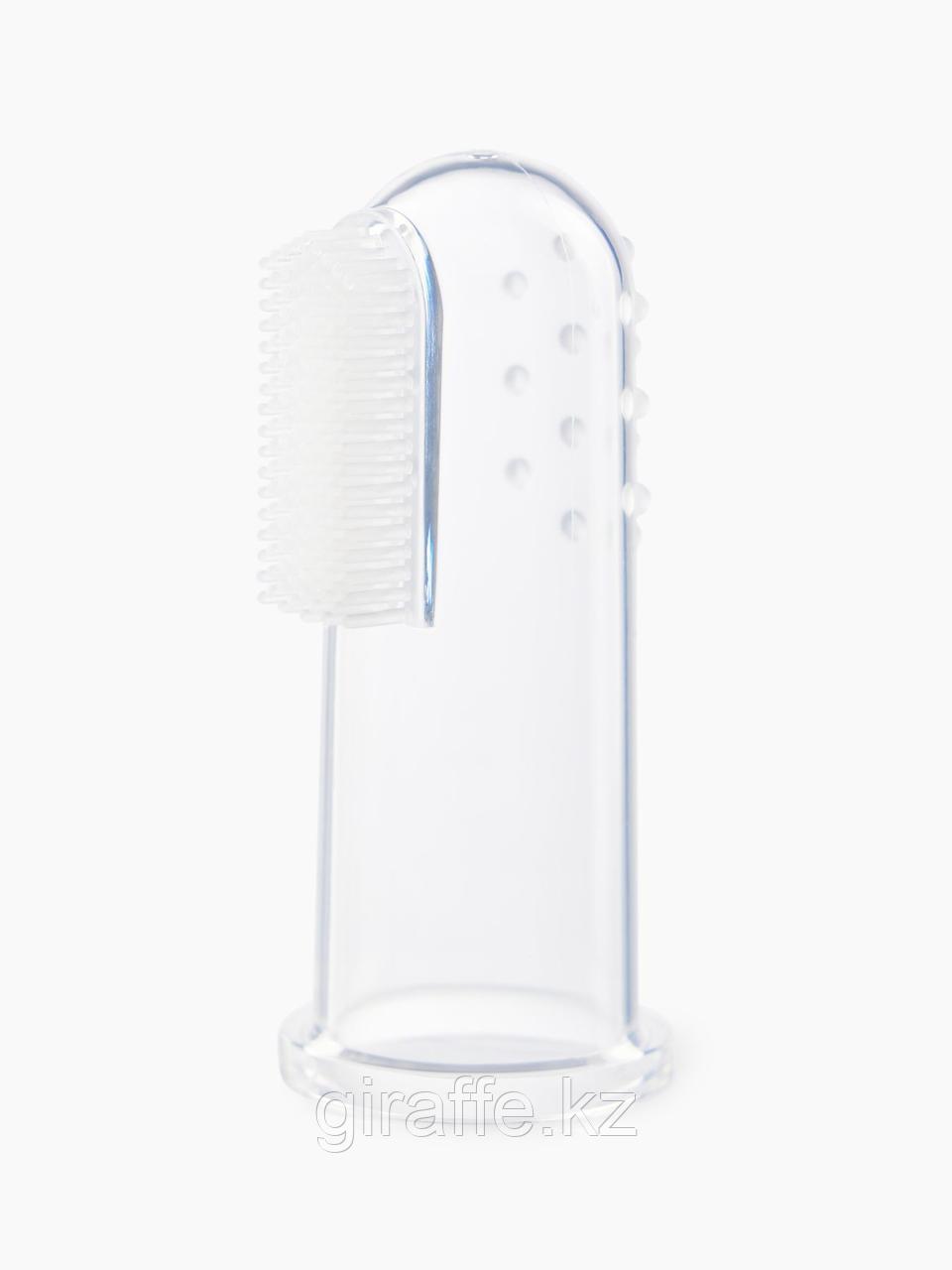 Happy Baby Щетка зубная на палец с футляром Арт. 20008 Категория от 6 месяцев, фото 1