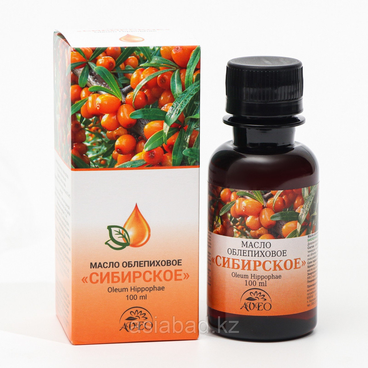 Масло облепиховое Сибирское, 100 мл, фото 1