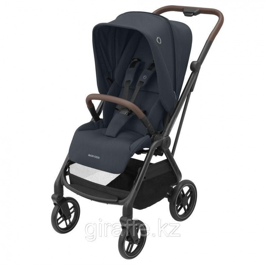 Коляска прогулочная Maxi-Cosi Leona Essential Graphite/серый (большие колеса)