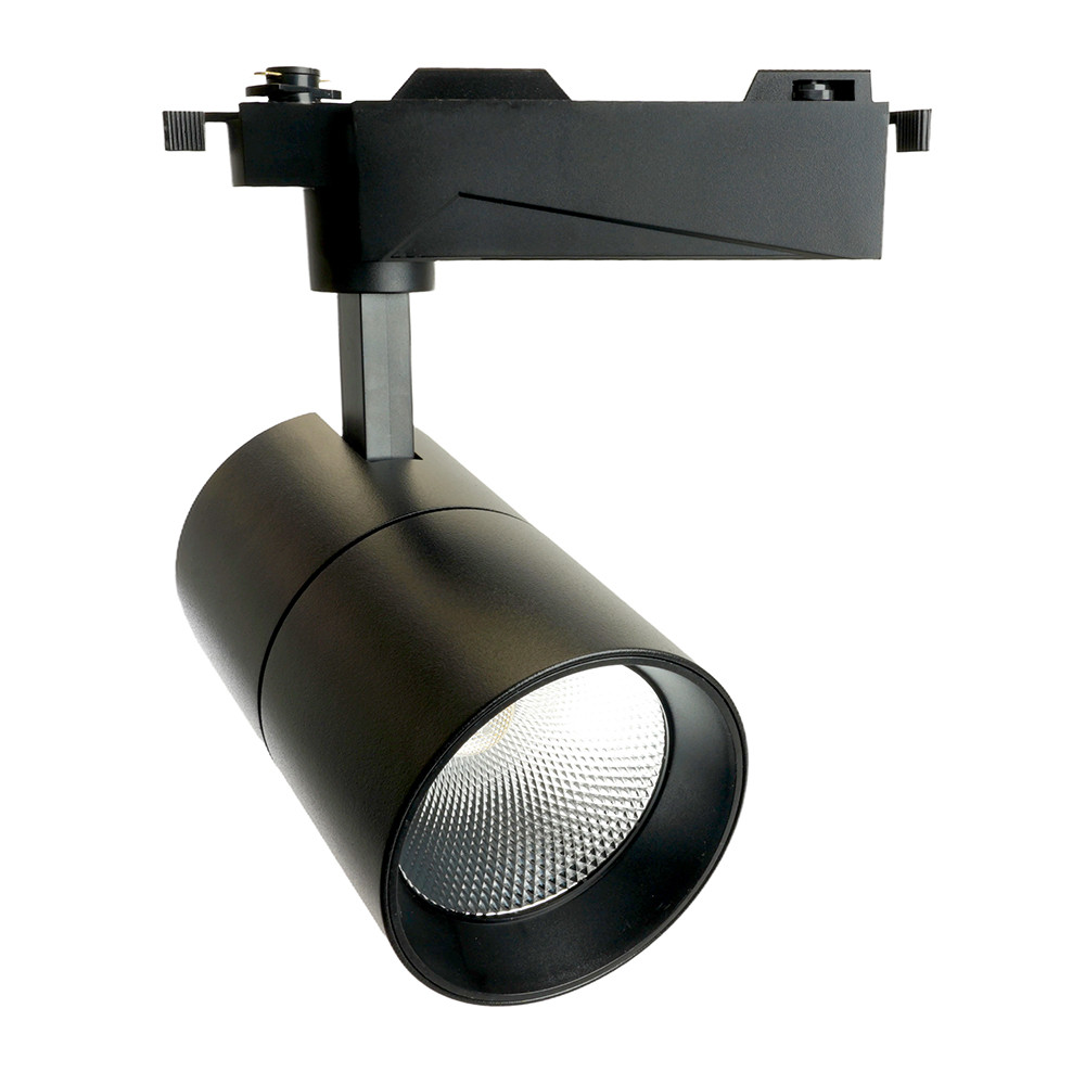 Светодиодный светильник Feron AL103 трековый однофазный на шинопровод 30W 4000K, 35 градусов, черный с, фото 1