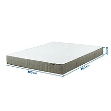 Матрас пружинный 180х200 ХАРЕИД белый ИКЕА IKEA, фото 6