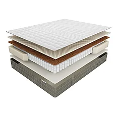 Матрас пружинный 140х200 ХАРЕИД белый ИКЕА IKEA, фото 2