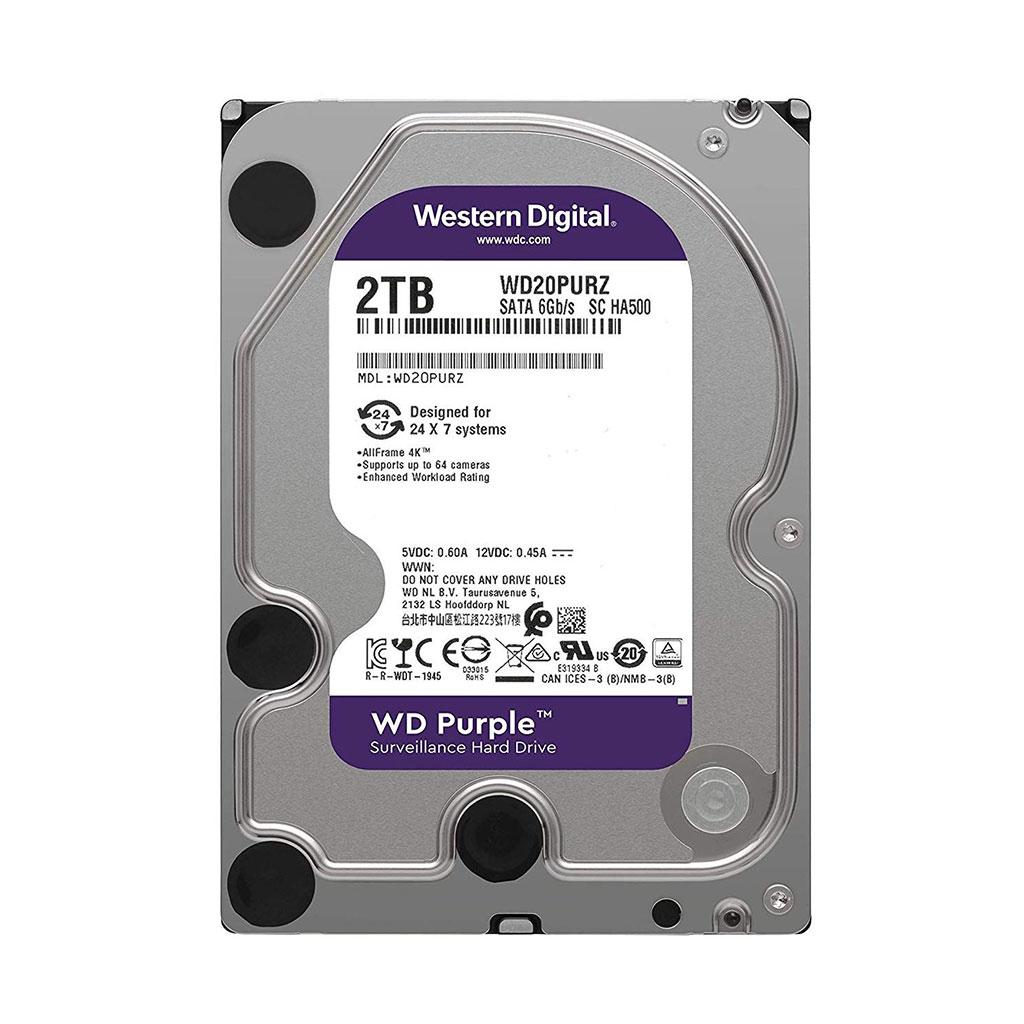 WD20PURZ Жесткий диск 2000ГБ WD Purple