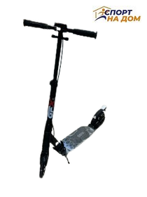 Городской самокат GFX алюминиевый Черный для взрослых и подростков
