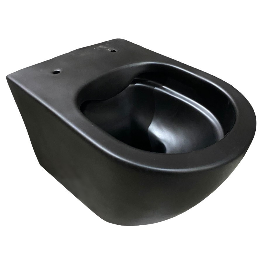 Унитаз подвесной SANITECO YHJ-004MB (матовый черный)