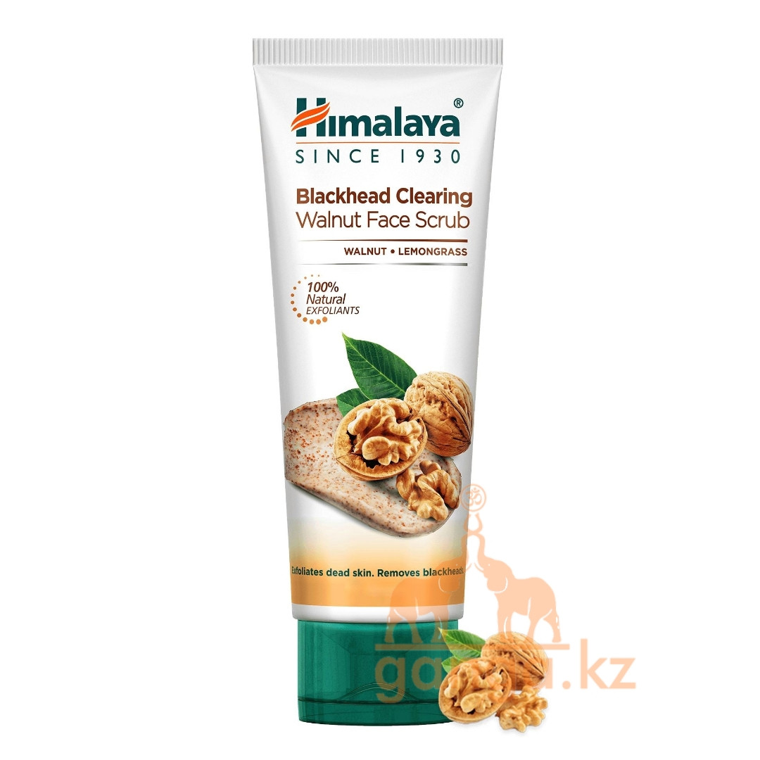 Мягкий Скраб для Лица с Грецким Орехом и Лемонграссом (Gentle Exfoliating Walnut Scrub HIMALAYA), 50 г