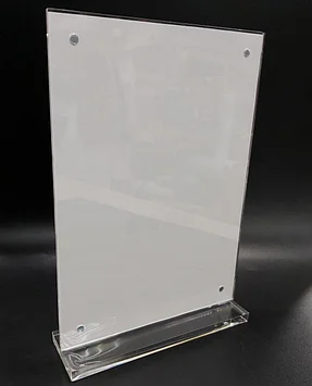 Настольная табличка из акрила (меню холдер), А4, 210*297 мм