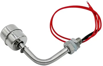 Поплавковый датчик уровня воды, нержавеющая сталь AISI 304,  0-220В, 200°C