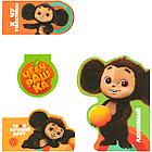 Закладки магнитные для книг, 4шт., Мульти-Пульти "Чебурашка", фото 2