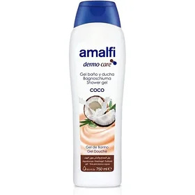 AMALFI гель для ванн и душа Кокосовый "Cocunut Milk",для всех типов кожи 750мл