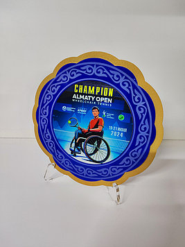 Наградные тарелки из металла на заказ