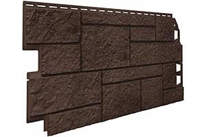 Фасадная панель VILO Sandstone Dark Brown (Темно-коричневый), фото 1