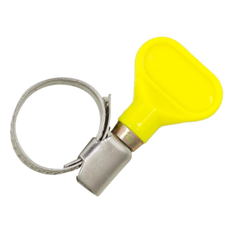 Хомут зажимной для шланга 12-20 мм с ключом, фото 1