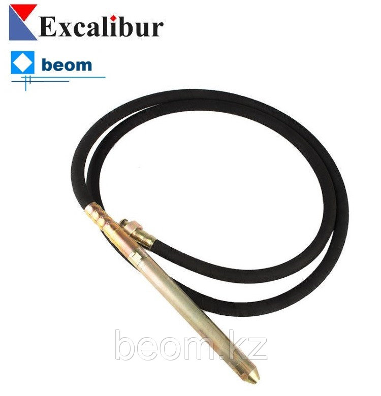 Гибкий вал с вибробулавой EXCALIBUR | Ø 45 мм | Длина 470 ММ | 6 м | 3000-3600 Об/мин | 9800-12000 вибр/мин
