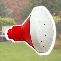 Насадка для летнего душа 8*9 см красная